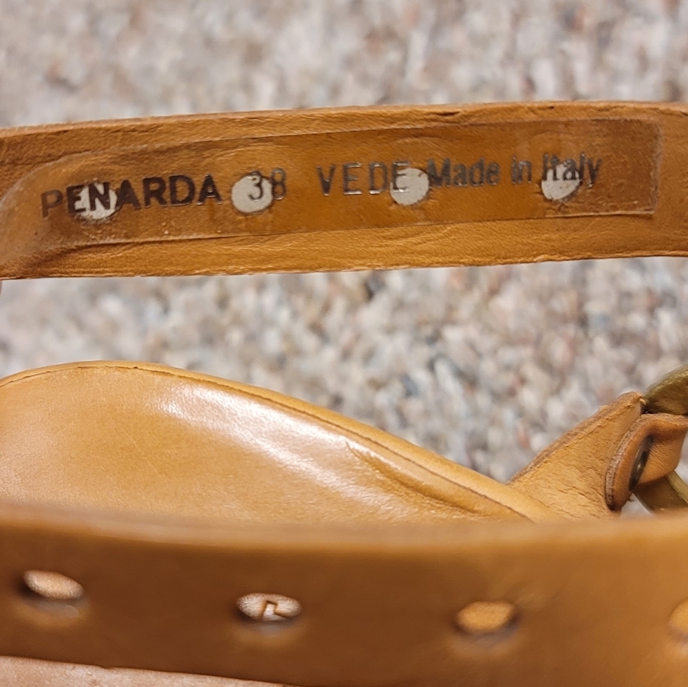 Bally Vintage strappy sandal heels - Picture 3 of 12